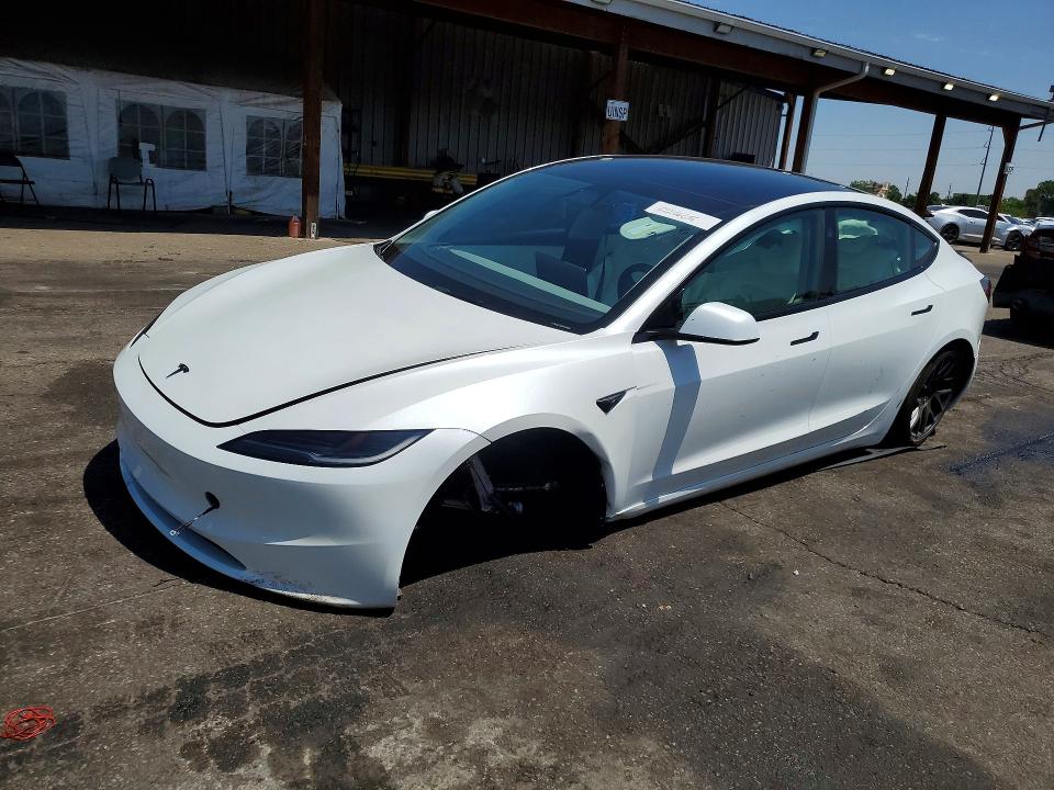 TESLA MODEL 3 2025 with VIN 5YJ3E1EB2SF953098 - Photo from auction