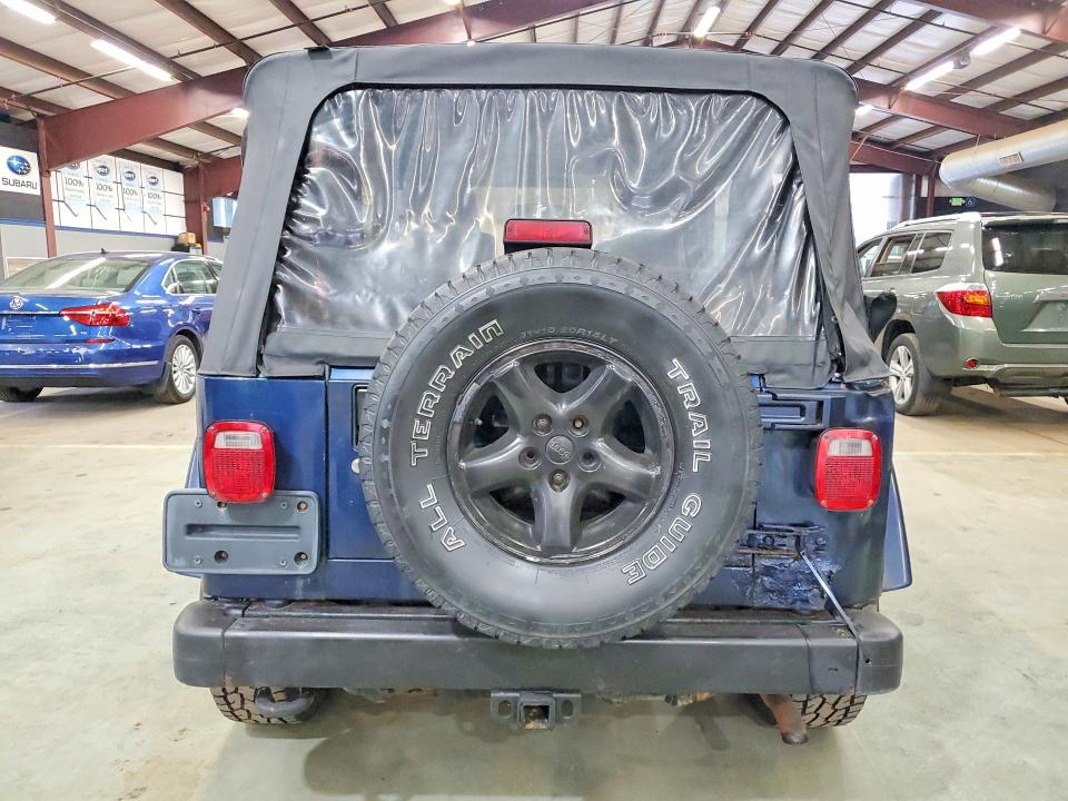 Photo 6 from auction – 2005 JEEP WRANGLER with VIN 1J4FA39S45P370244