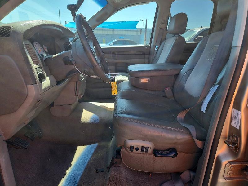 Photo 7 from auction – 2003 DODGE RAM 2500 with VIN 3D7KU28D33G837864