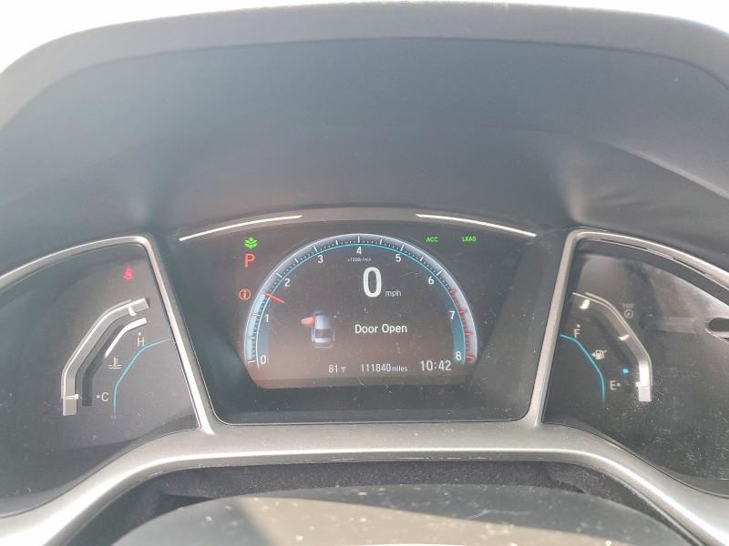 Photo 9 from auction – 2019 HONDA CIVIC with VIN 19XFC1F30KE001345