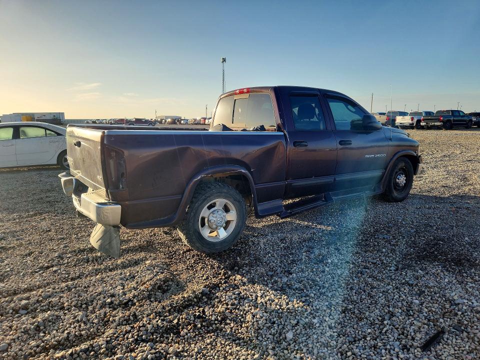 Photo 3 from auction – 2004 DODGE RAM 2500 with VIN 3D7KA28C24G257362