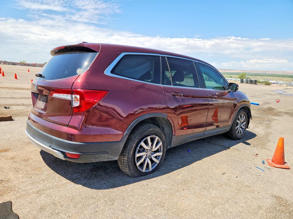 Photo 3 from auction – 2021 HONDA PILOT with VIN 5FNYF5H53MB043124