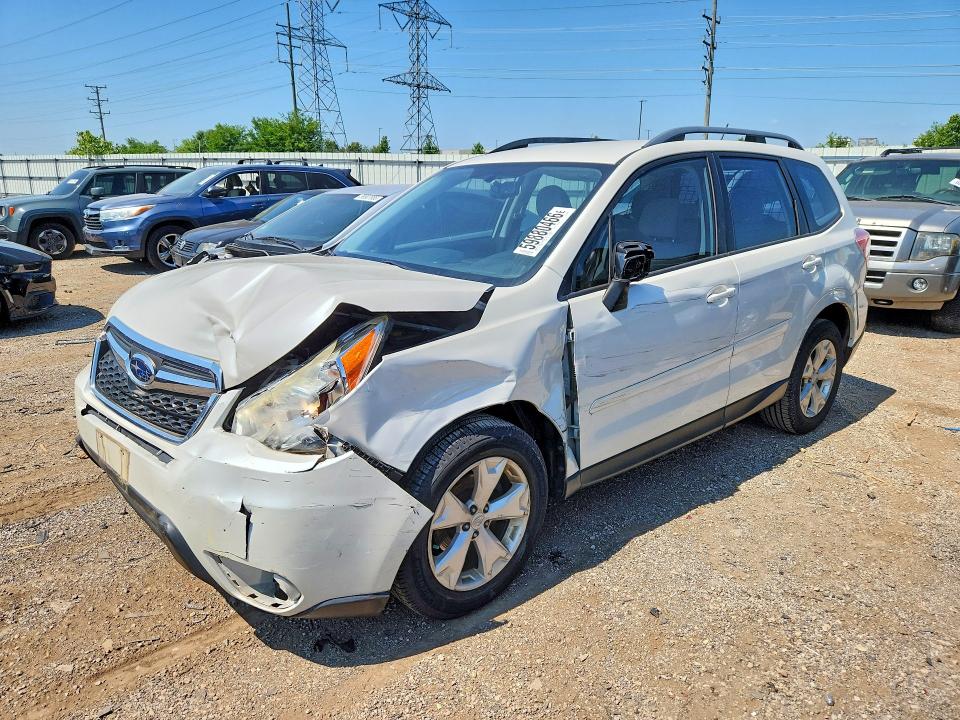 SUBARU FORESTER 2015 with VIN JF2SJABC4FH443007 - Photo from auction