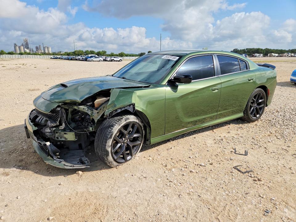 DODGE CHARGER 2022 with VIN 2C3CDXHG2NH192783 - Photo from auction