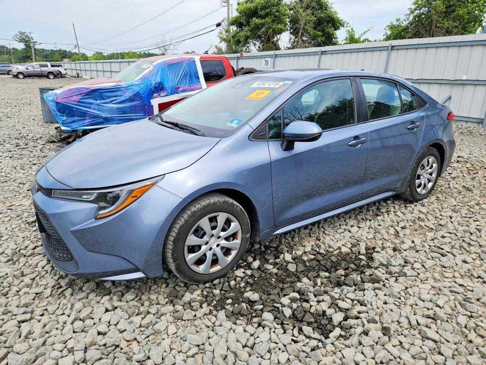TOYOTA COROLLA 2020 with VIN 5YFEPRAE8LP100146 - Photo from auction