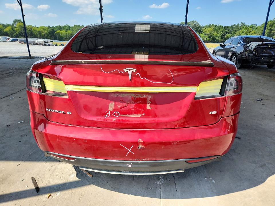 Photo 6 from auction – 2015 TESLA MODEL S with VIN 5YJSA1H1XFFP70645