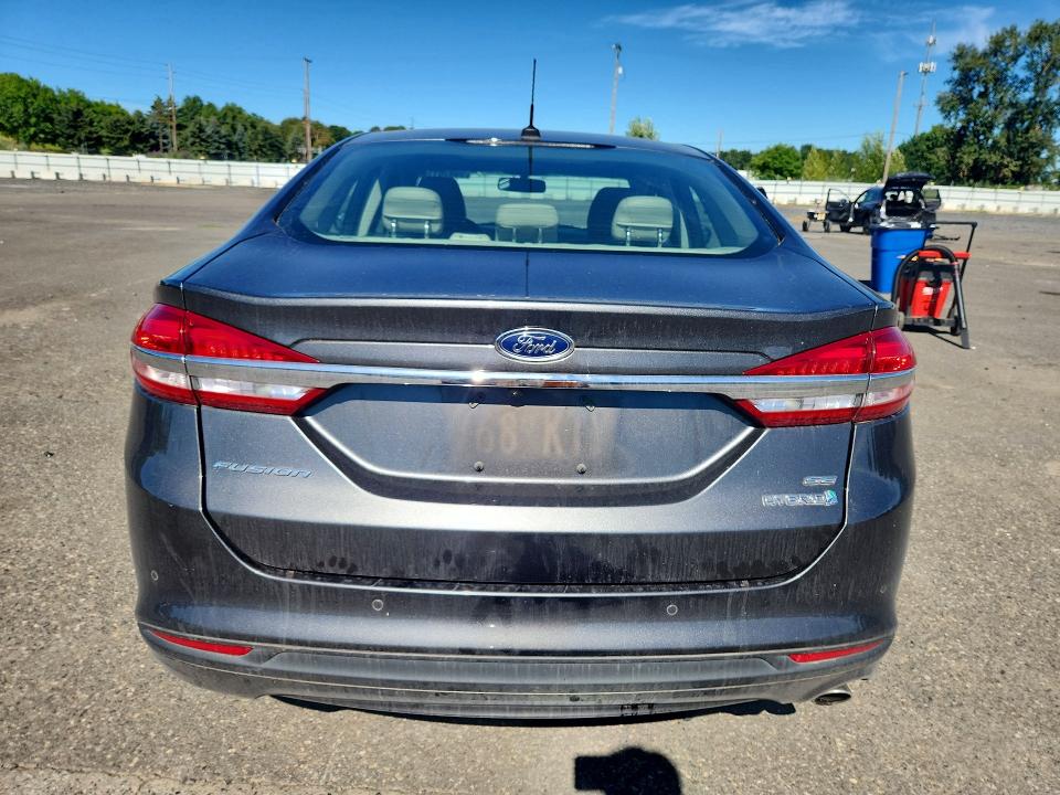 Photo 6 from auction – 2018 FORD FUSION with VIN 3FA6P0LUXJR205420