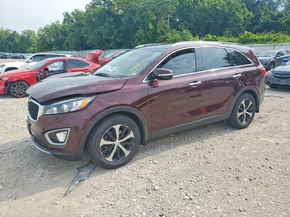 KIA SORENTO 2018 with VIN 5XYPH4A56JG395130 - Photo from auction