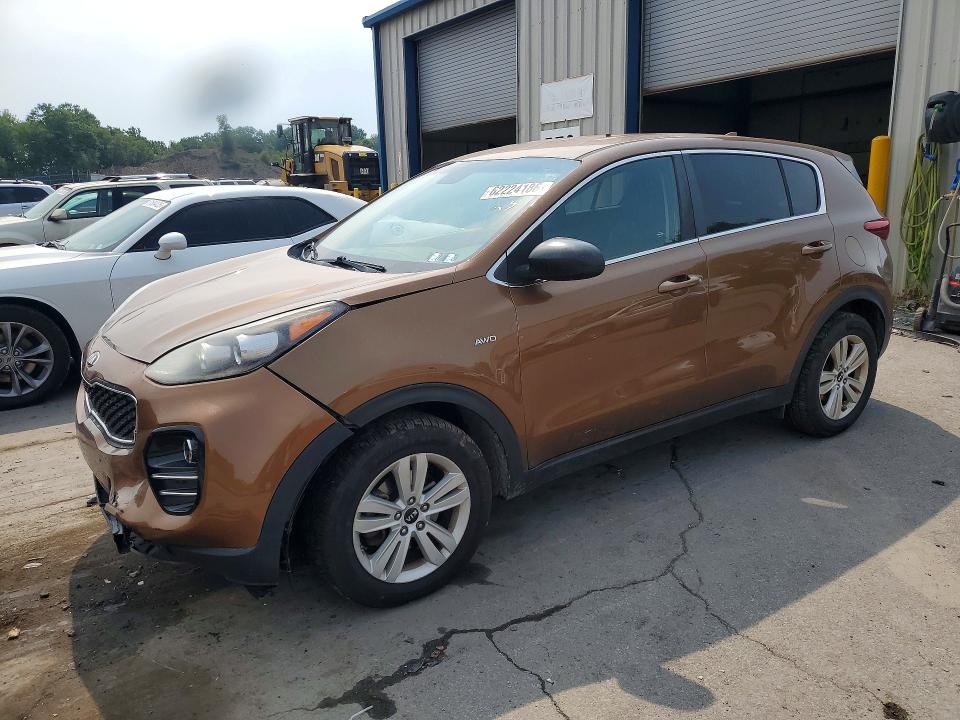KIA SPORTAGE 2018 with VIN KNDPMCACXJ7429619 - Photo from auction
