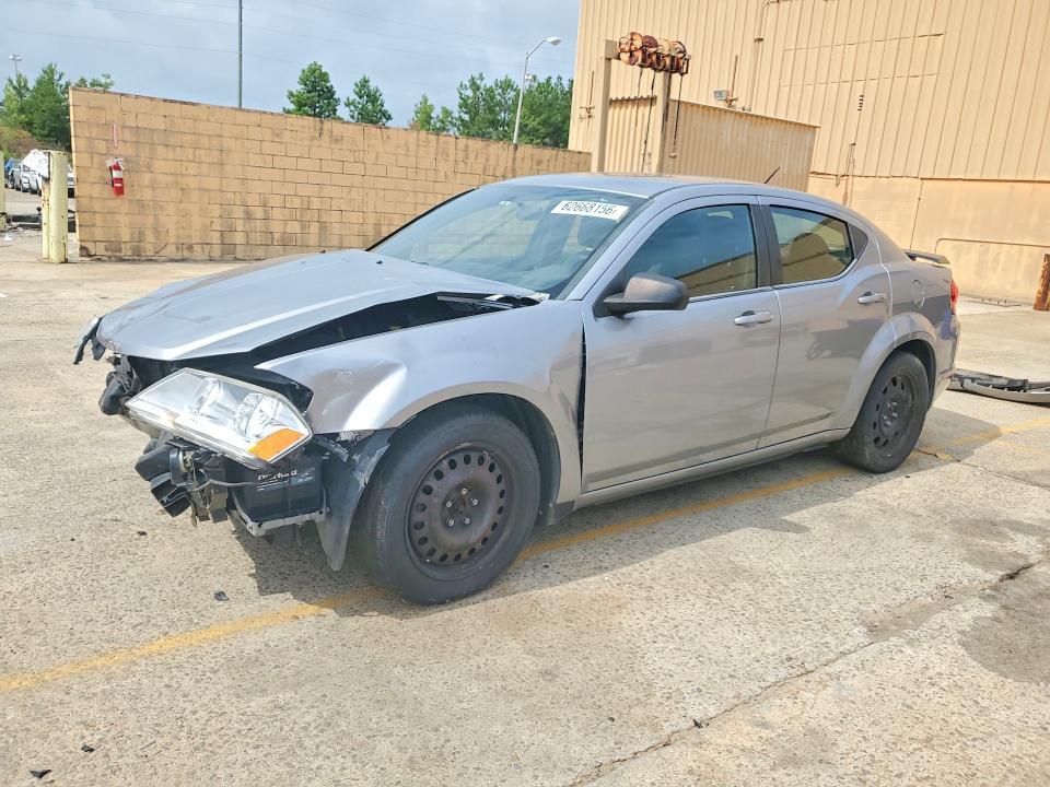 DODGE AVENGER 2013 with VIN 1C3CDZAB4DN652736 - Photo from auction