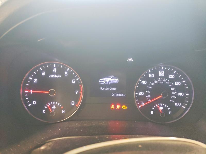 Photo 9 from auction – 2020 KIA FORTE with VIN 3KPF24AD8LE206059