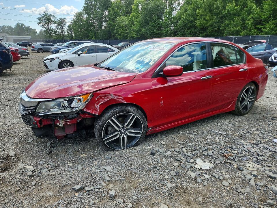 HONDA ACCORD 2017 with VIN 1HGCR2F55HA224907 - Photo from auction