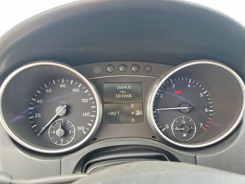 Photo 9 from auction – 2009 MERCEDES-BENZ ML with VIN 4JGBB72E99A477162