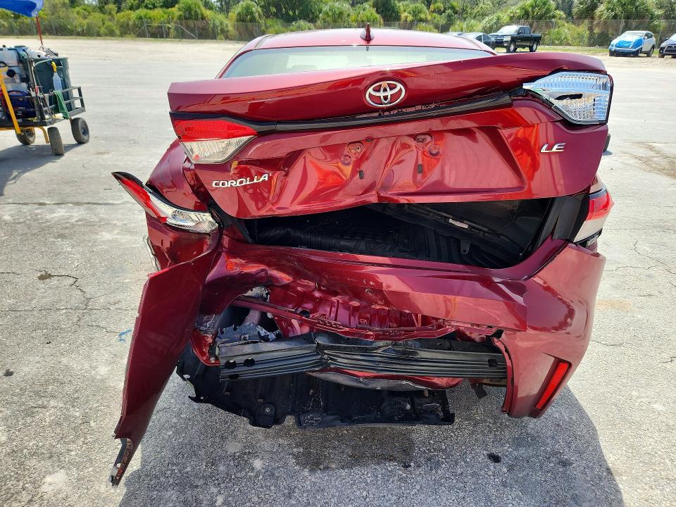 Photo 6 from auction – 2022 TOYOTA COROLLA with VIN JTDEPMAE3NJ201198