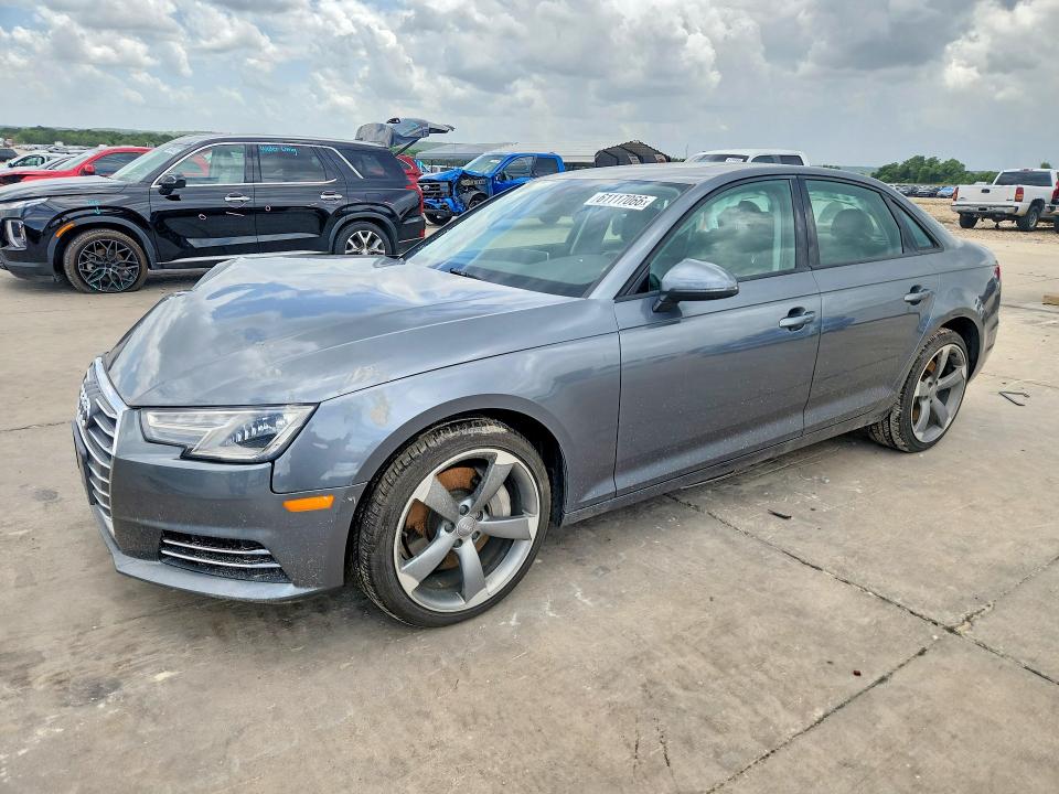 AUDI A4 2017 with VIN WAUANAF46HN023154 - Photo from auction