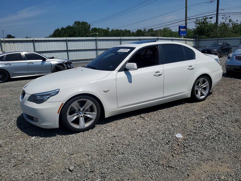 BMW 528 2008 with VIN WBANU53588CT18180 - Photo from auction