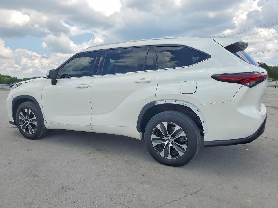 Photo 2 from auction – 2021 TOYOTA HIGHLANDER with VIN 5TDGZRBH8MS079660