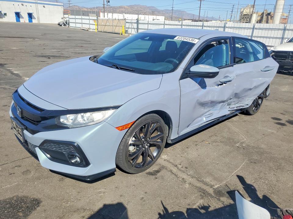 HONDA CIVIC 2019 with VIN SHHFK7H47KU405960 - Photo from auction