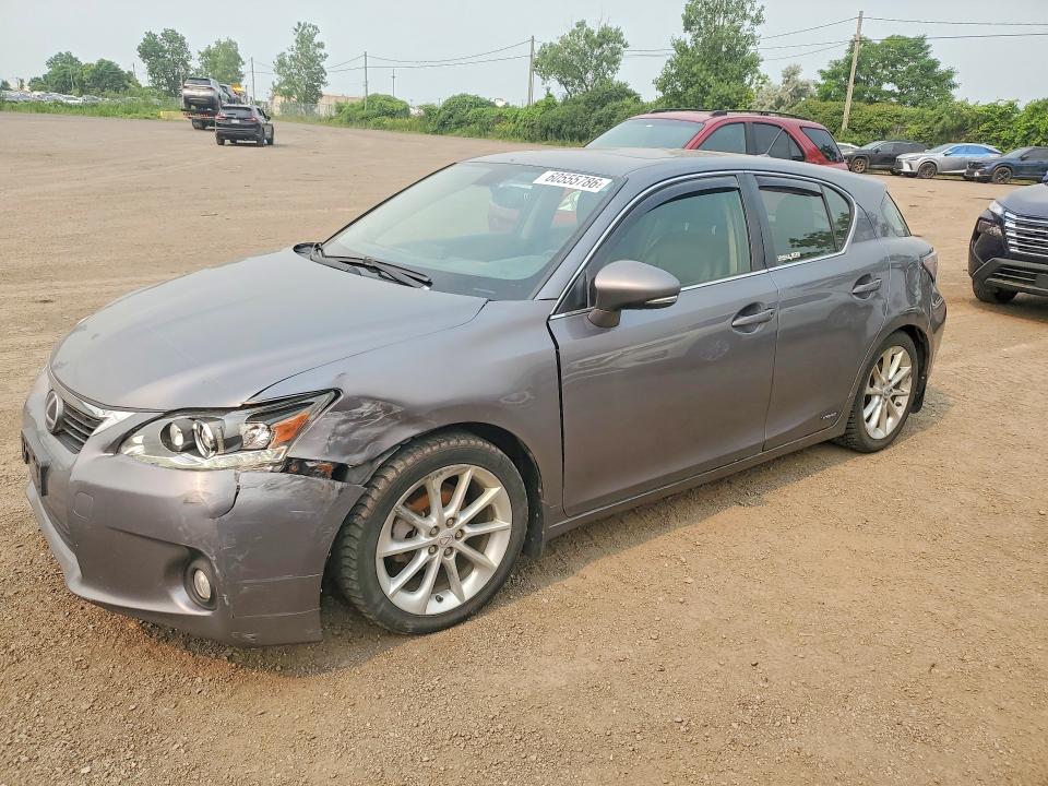 LEXUS CT 2012 with VIN JTHKD5BH3C2058771 - Photo from auction