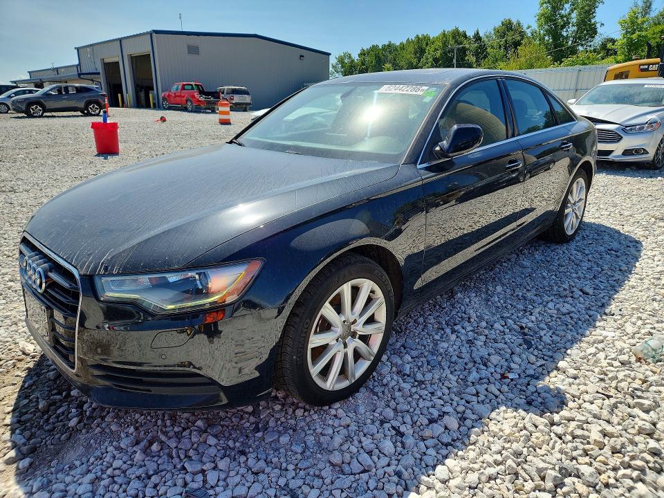 AUDI A6 2014 with VIN WAUGFAFC5EN056740 - Photo from auction