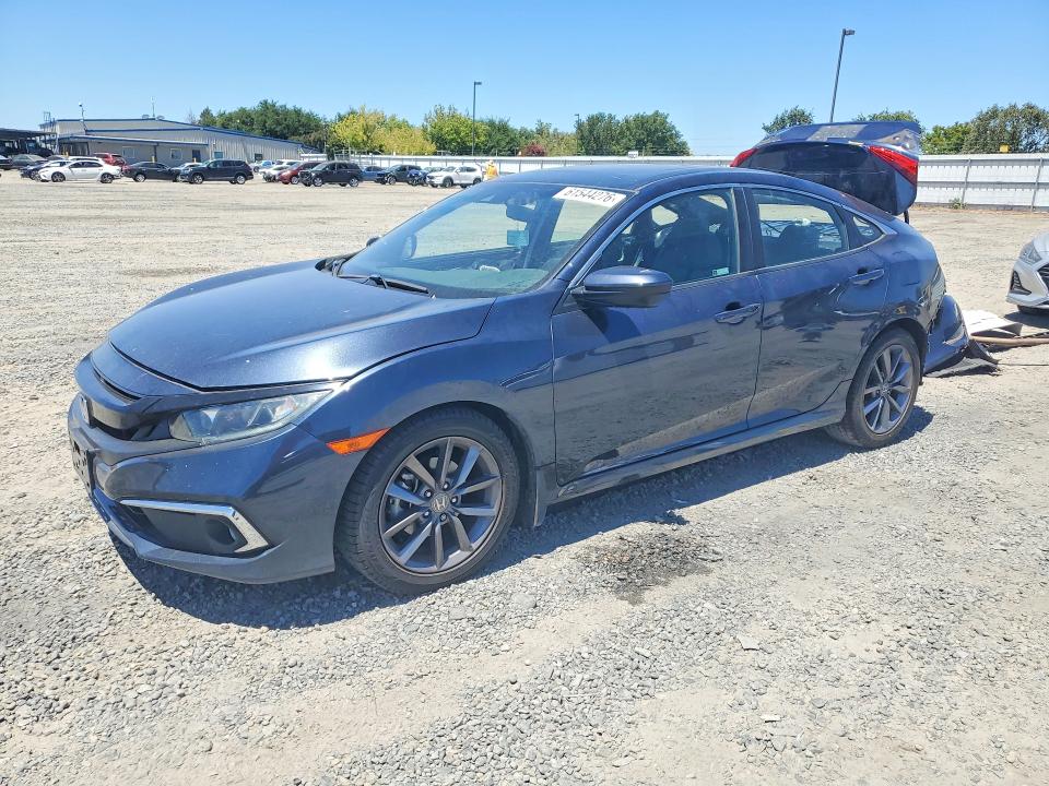 HONDA CIVIC 2019 with VIN 19XFC1F39KE206243 - Photo from auction