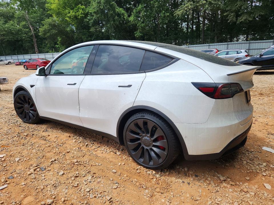 Photo 2 from auction – 2021 TESLA MODEL Y with VIN 5YJYGDEFXMF189444