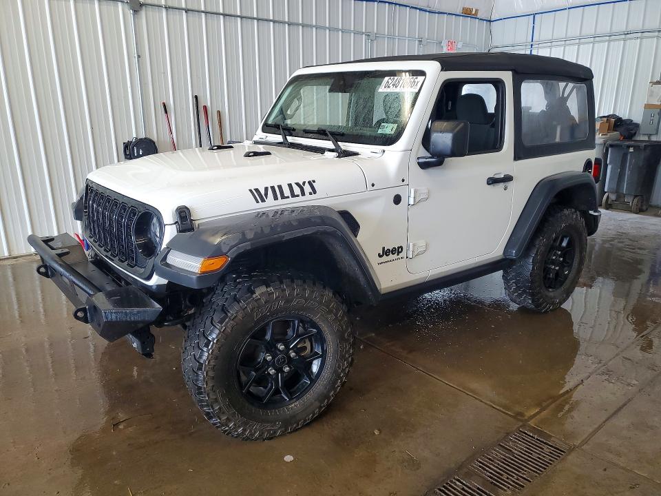 JEEP WRANGLER 2025 with VIN 1C4PJXAG5SW569698 - Photo from auction