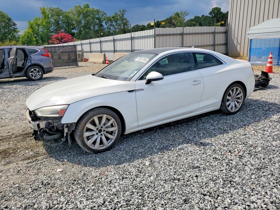AUDI A5 2018 with VIN WAUNNAF52JA100559 - Photo from auction