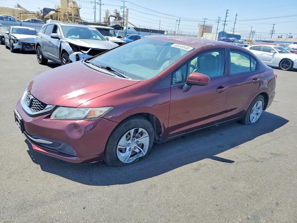 HONDA CIVIC 2015 with VIN 19XFB2F55FE706464 - Photo from auction