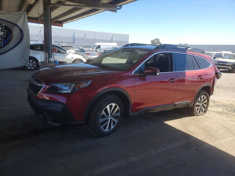 SUBARU OUTBACK 2022 with VIN 4S4BTACCXN3212921 - Photo from auction