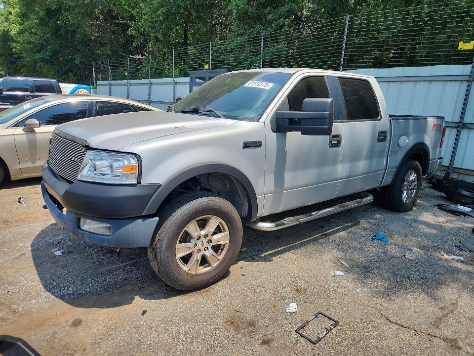 FORD F150 2005 with VIN 1FTPW14555KE88558 - Photo from auction