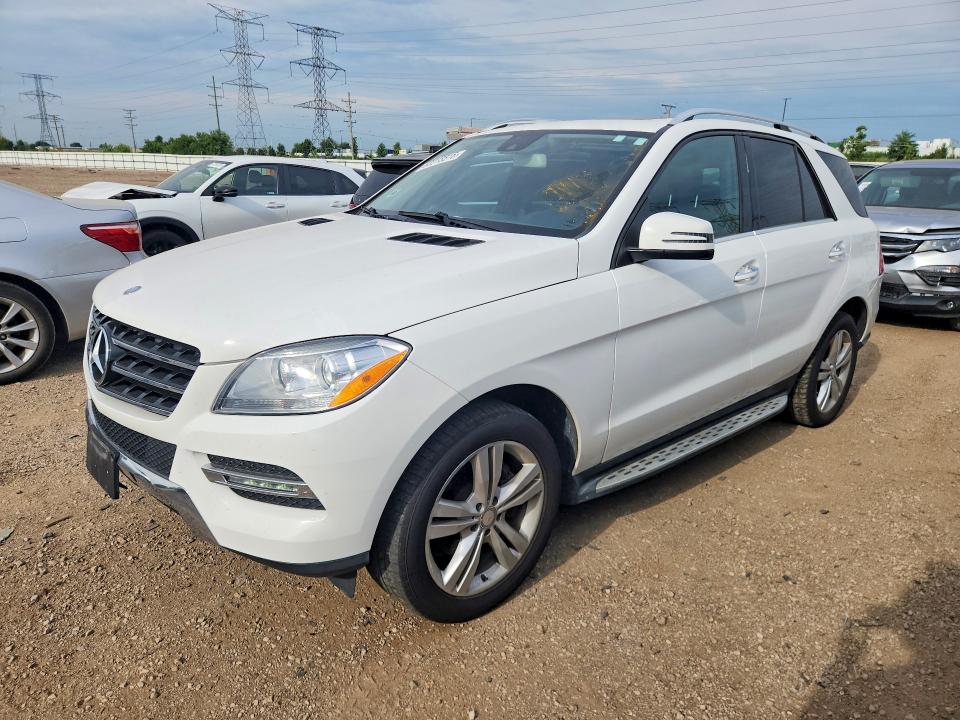 MERCEDES-BENZ ML 2014 with VIN 4JGDA5HB3EA432693 - Photo from auction