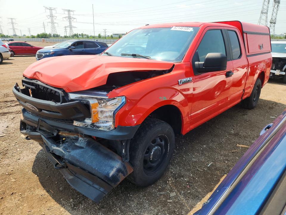 FORD F150 2019 with VIN 1FTEX1EP3KKD07618 - Photo from auction