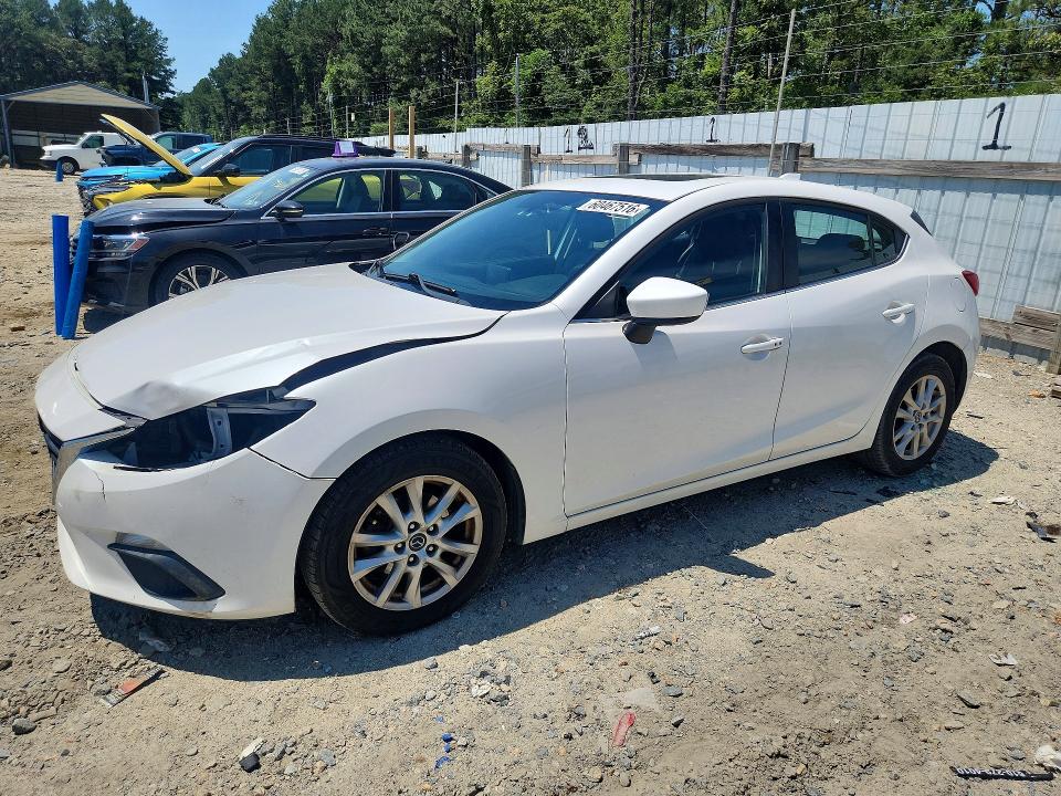MAZDA 3 2014 with VIN JM1BM1M79E1149986 - Photo from auction