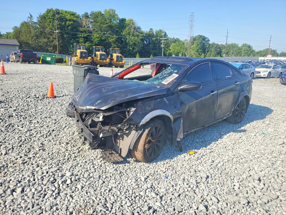HYUNDAI SONATA 2013 with VIN 5NPEC4AC4DH587809 - Photo from auction