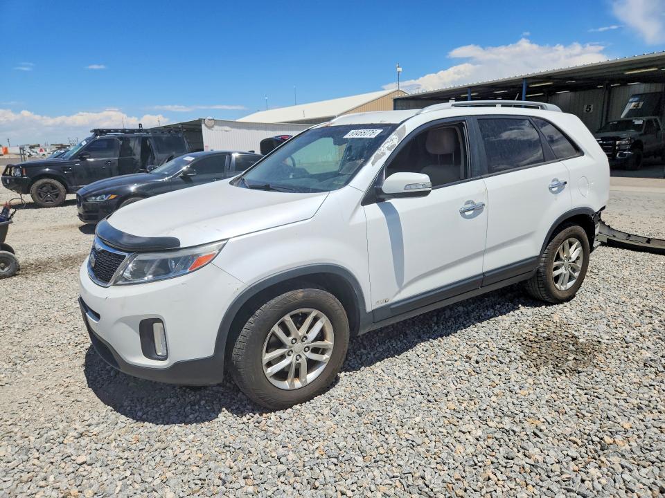 KIA SORENTO 2014 with VIN 5XYKTDA72EG482457 - Photo from auction