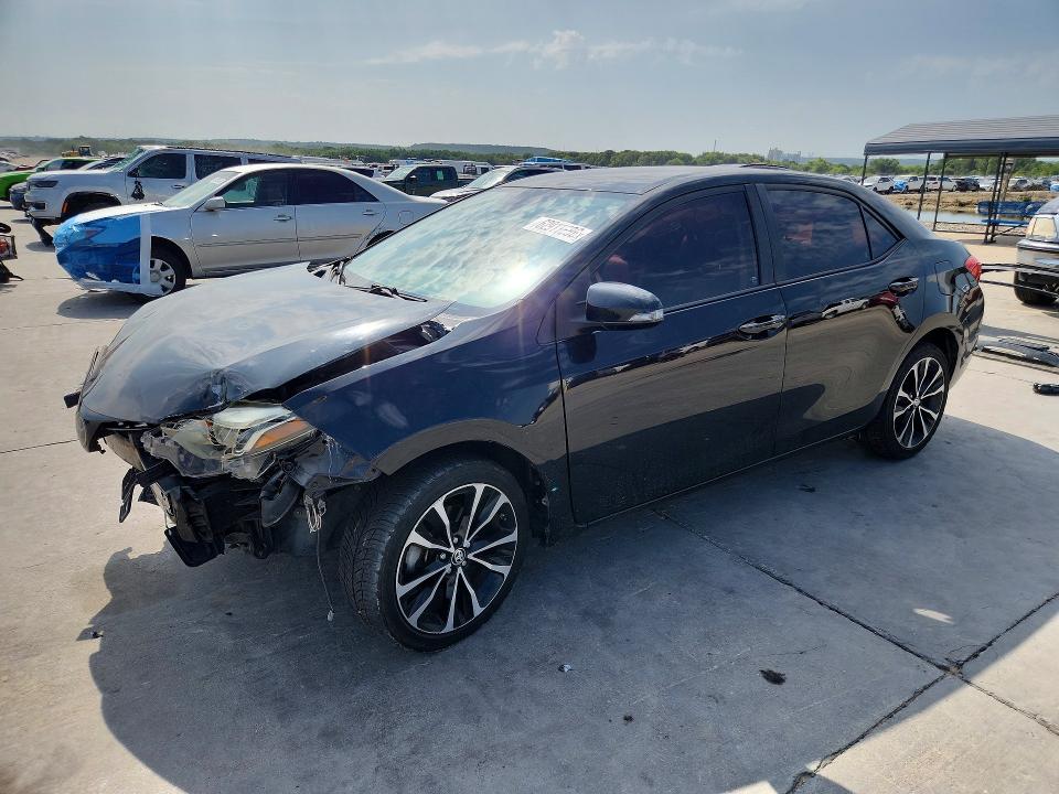TOYOTA COROLLA 2017 with VIN 2T1BURHE2HC762569 - Photo from auction