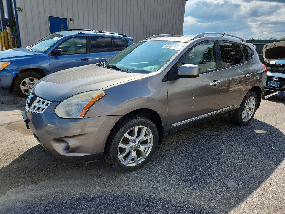 NISSAN ROGUE 2012 with VIN JN8AS5MV3CW420200 - Photo from auction