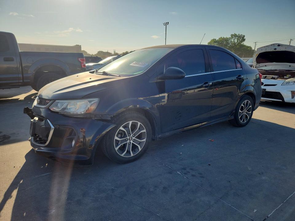 CHEVROLET SONIC 2017 with VIN 1G1JD5SH2H4143859 - Photo from auction