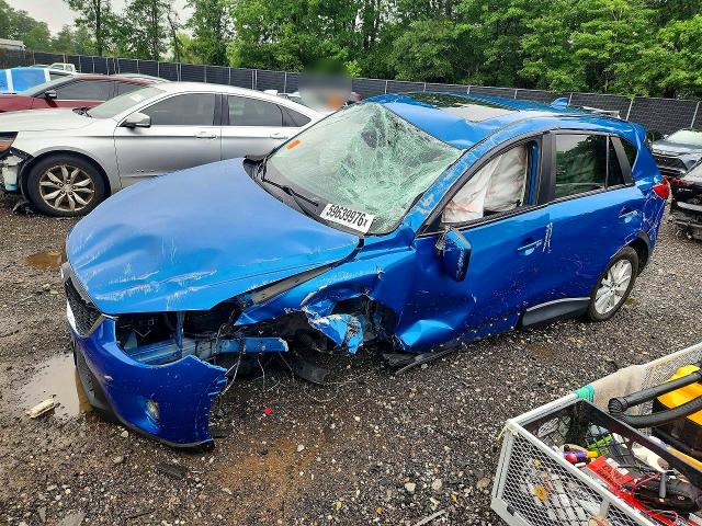 MAZDA CX-5 2014 with VIN JM3KE2CY4E0367893 - Photo from auction