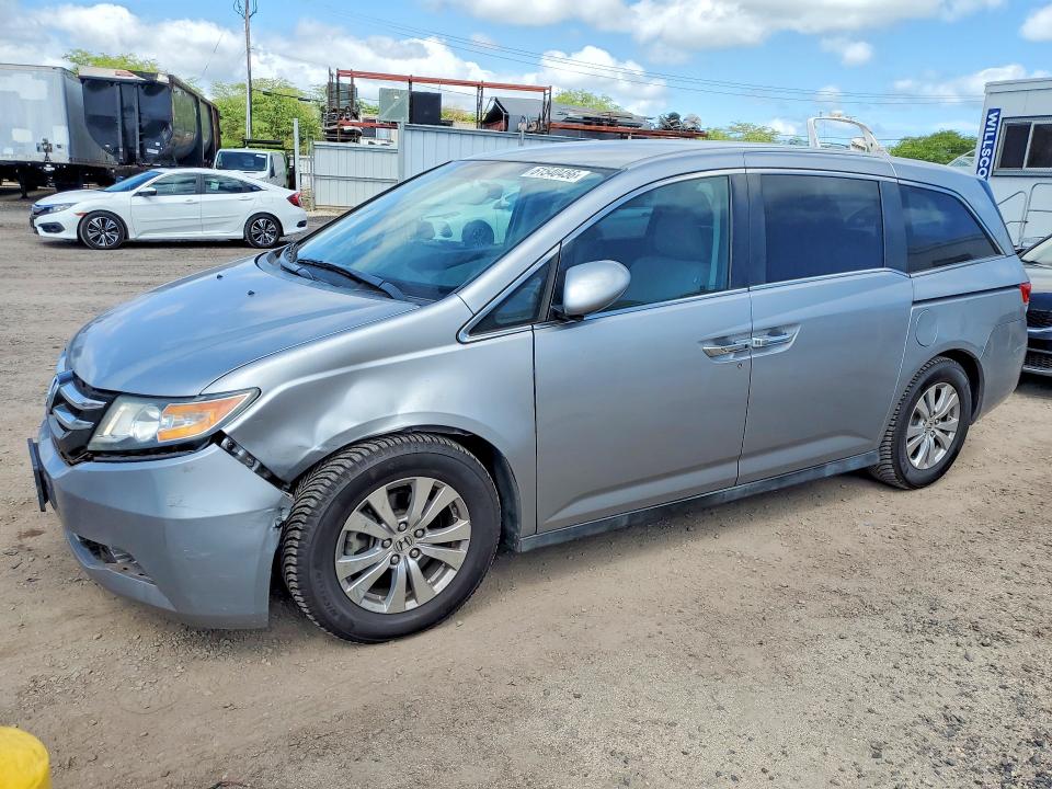 Photo 1 from auction – 2016 HONDA ODYSSEY with VIN 5FNRL5H49GB138957
