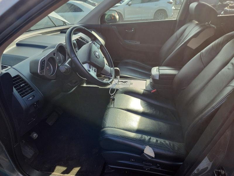 Photo 7 from auction – 2006 NISSAN MURANO with VIN JN8AZ08W06W552014