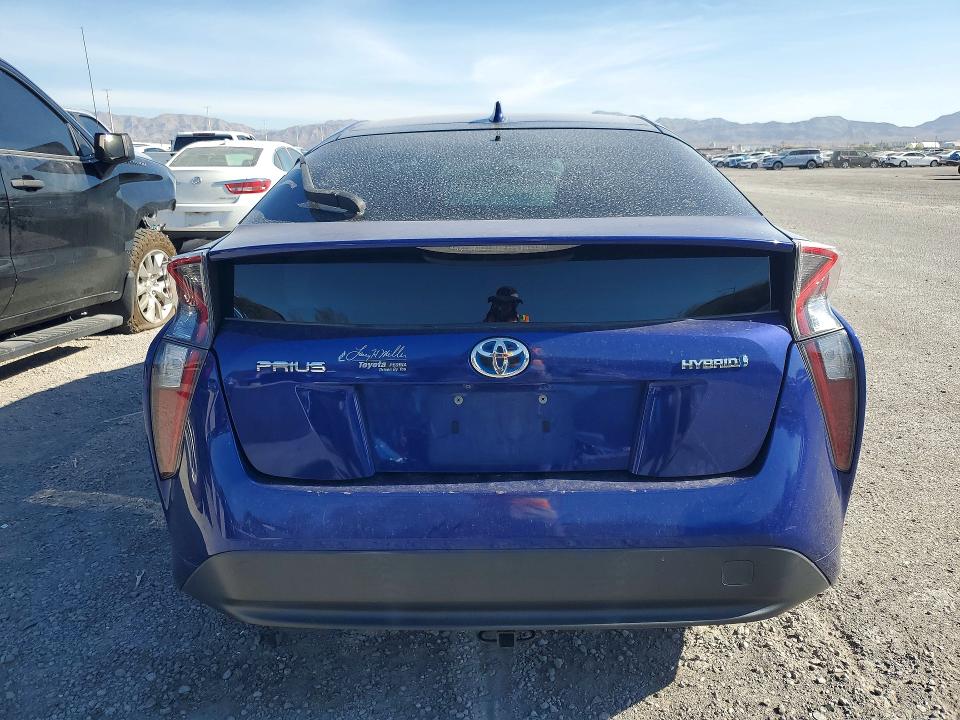 Photo 6 from auction – 2016 TOYOTA PRIUS with VIN JTDKBRFU9G3506517