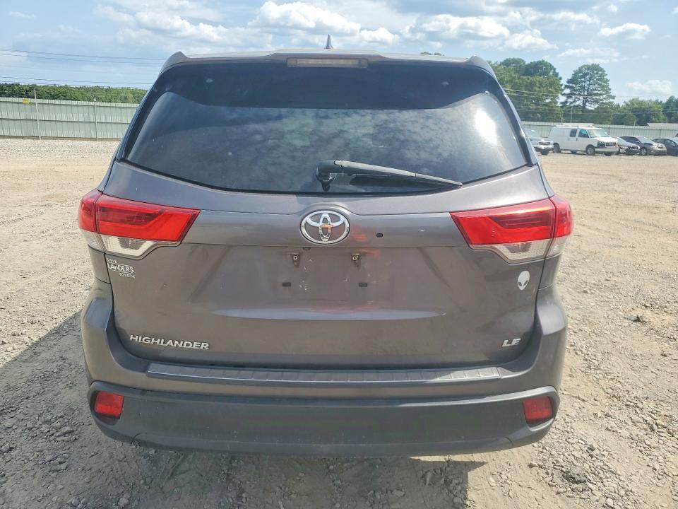 Photo 6 from auction – 2018 TOYOTA HIGHLANDER with VIN 5TDZZRFH0JS247001
