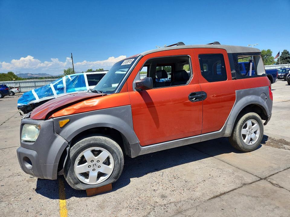 HONDA ELEMENT 2004 with VIN 5J6YH28584L016369 - Photo from auction