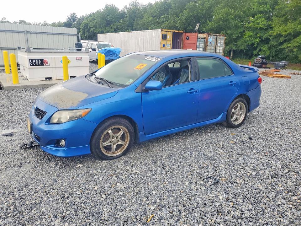 TOYOTA COROLLA 2009 with VIN 1NXBU40E29Z044647 - Photo from auction