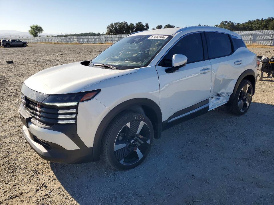 NISSAN KICKS 2025 with VIN 3N8AP6DB0SL350074 - Photo from auction