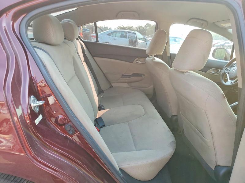 Photo 10 from auction – 2013 HONDA CIVIC with VIN 19XFB2F54DE077566