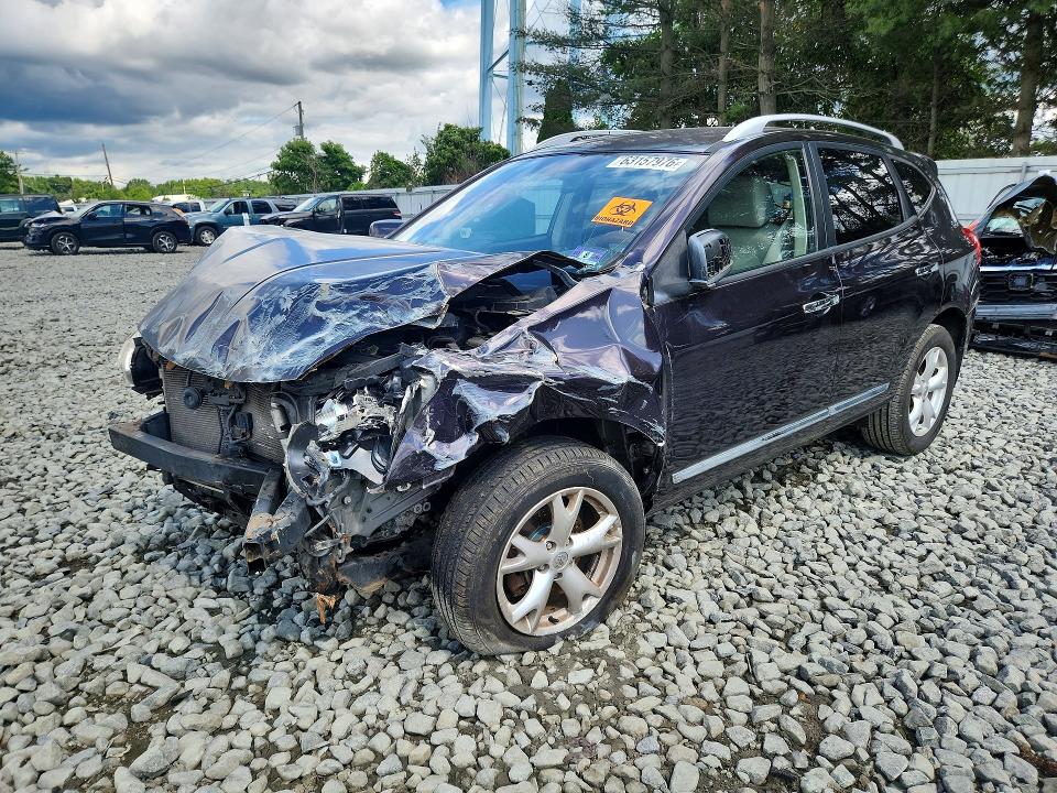 NISSAN ROGUE 2011 with VIN JN8AS5MV8BW289344 - Photo from auction