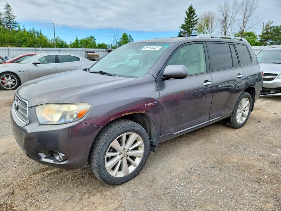 TOYOTA HIGHLANDER 2010 with VIN JTEJW3EH5A2048064 - Photo from auction